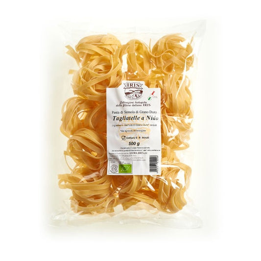 Iris Pasta Tagliatelle Nido Trigo Duro Bio 500g