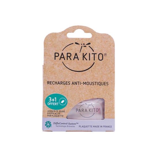 Para'Kito Set Recarga Pulsera Anti Mosquitos 4uds