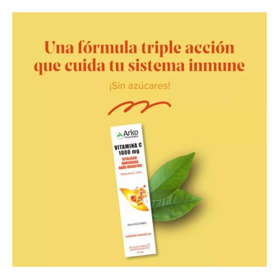 Arkopharma Vitamina C 1000mg Efervescente 20comp