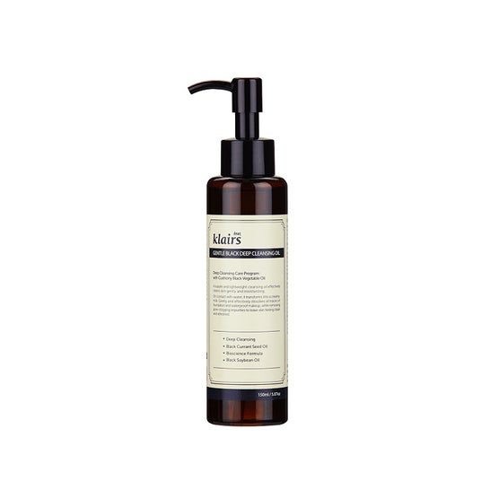 Klairs Gentle Black aceite limpiador profundo 150ml