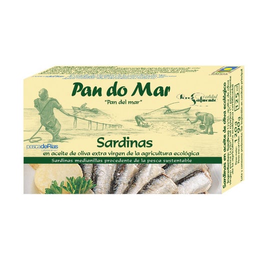 Pan Do Mar Sardinas Aceite Oliva 120 g
