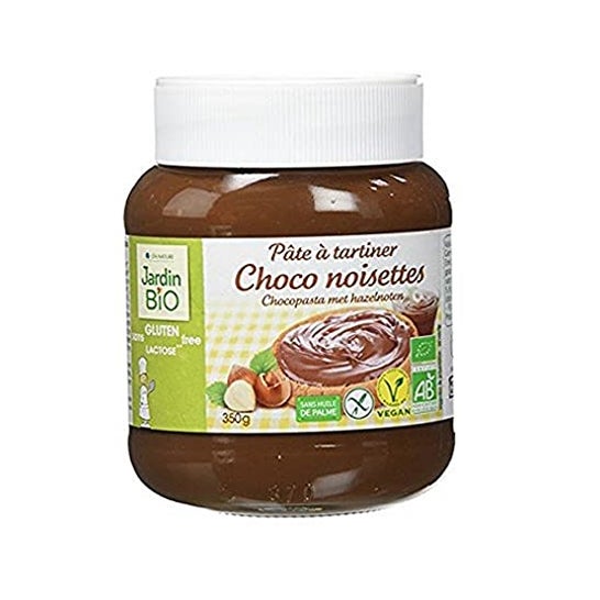 Jardin Bio Crema de Chocolate con Avellana Bio 350g