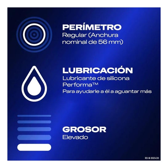 Durex Pack Retardante Placer Prolongado 12uds + Mutual Clímax 12uds