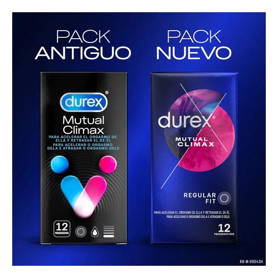 Durex Pack Retardante Placer Prolongado 12uds + Mutual Clímax 12uds