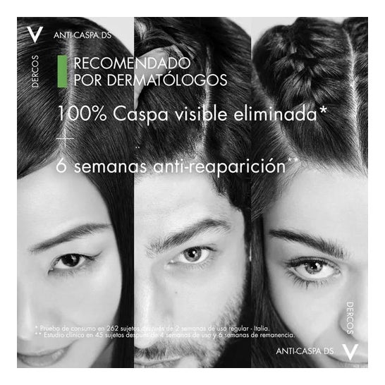 Vichy Dercos Technique Anticaspa DS Champú Cabello Normal Graso 200ml