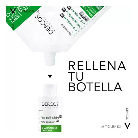 Vichy Dercos Technique Anticaspa DS Champú Cabello Normal Graso 200ml