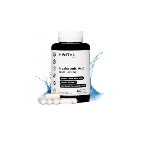 Hivital Foods Hyaluronic Acid Pure 400mg 120caps