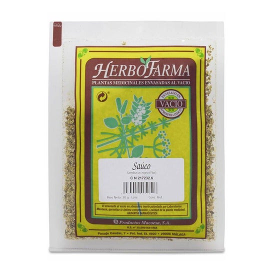 Herbofarma Sauco Al Vacio 15g