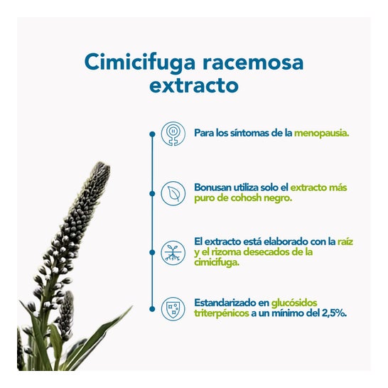 Bonusan Cimicifuga Racemosa Menopausia 60caps