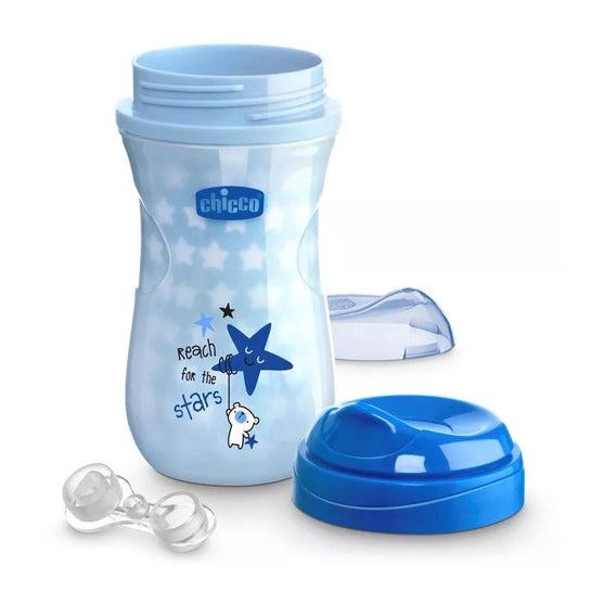Chicco Vaso Luminoso Glowing Azul 1ud de 200ml