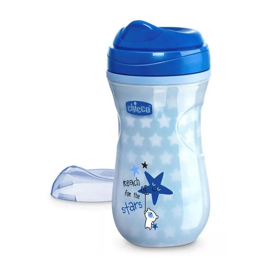 Chicco Vaso Luminoso Glowing Azul 1ud de 200ml