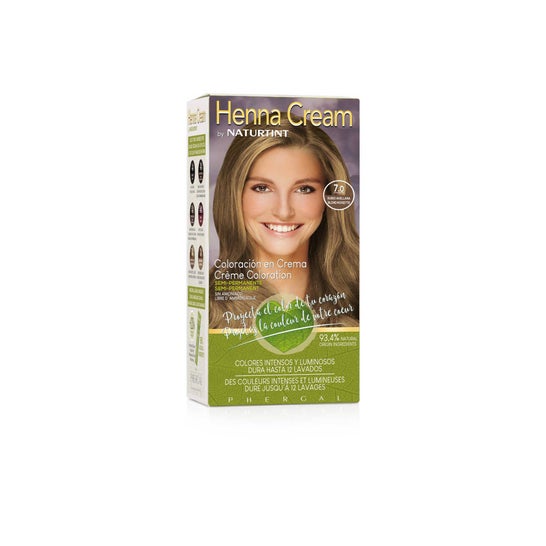 Naturtint Henna Cream 7,0 Rubio Avellana 110ml
