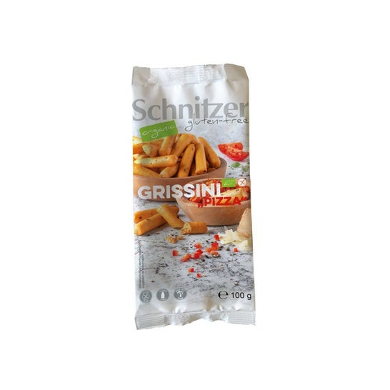 Schnitzer Palito Grissini Pizza Sin Gluten Bio 100 g