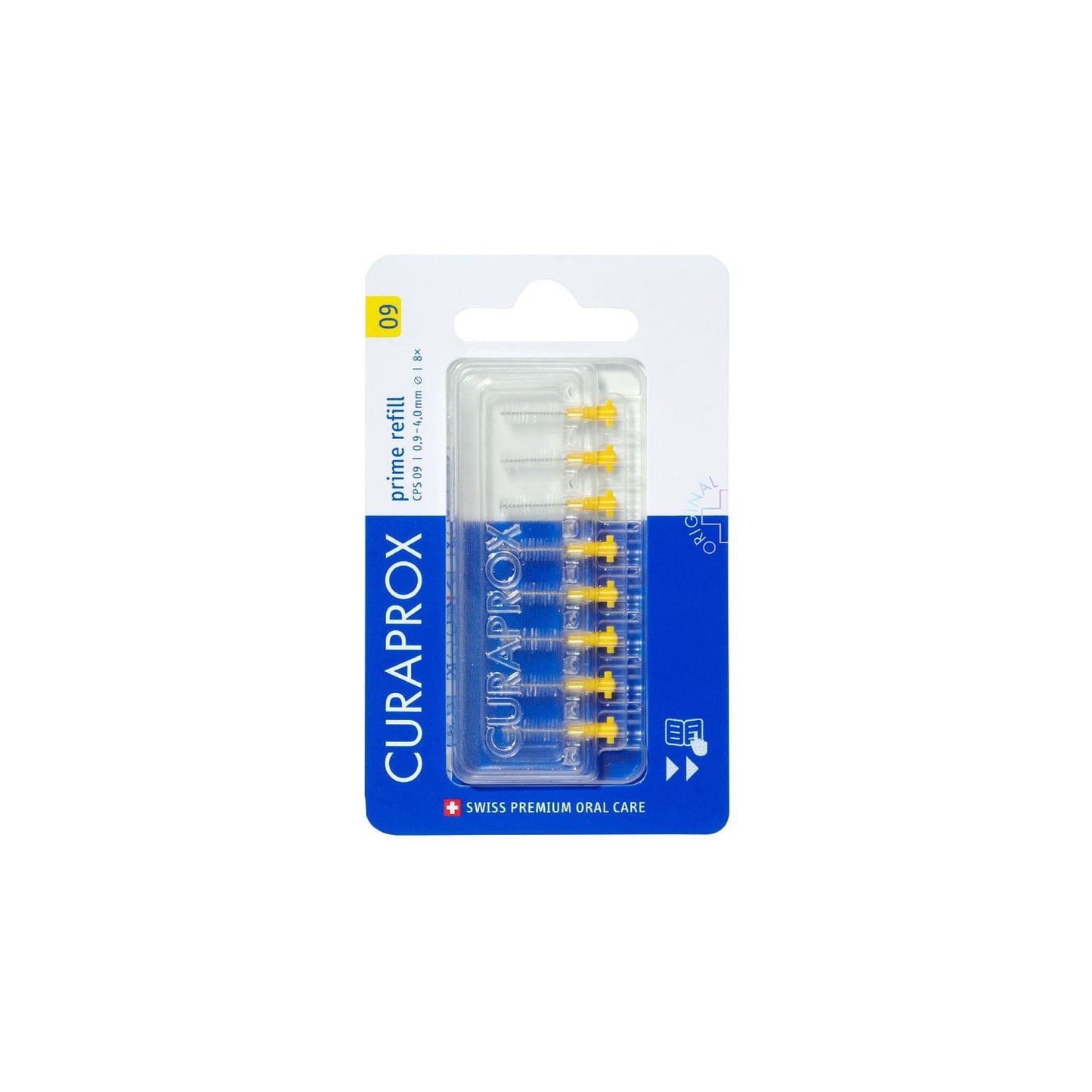 Curaprox Prime Refill CPS 0.9mm 8uds