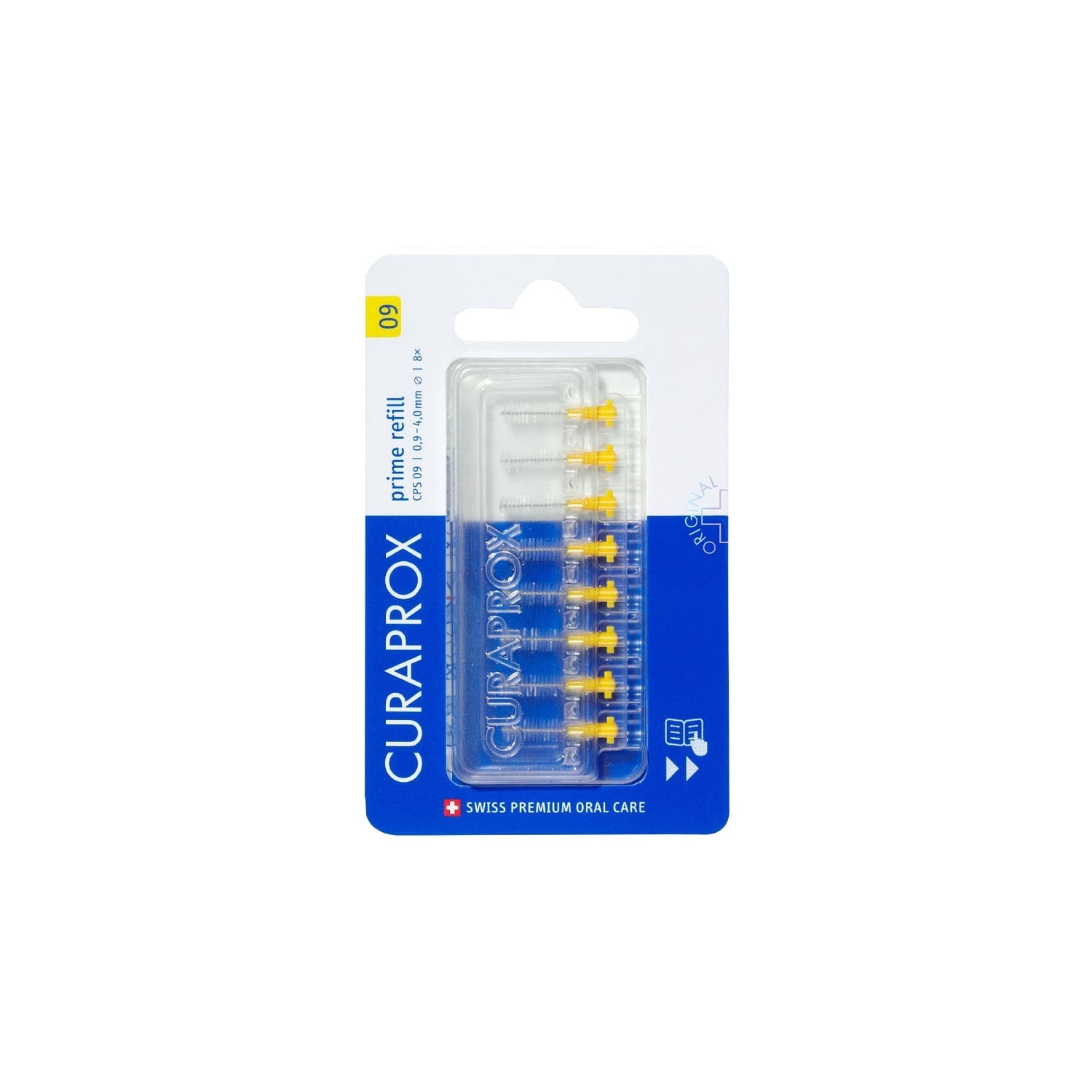 Curaprox Prime Refill CPS 0.9mm 8uds