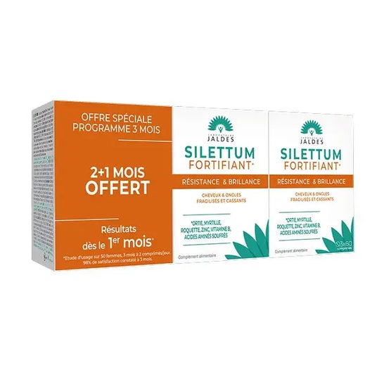 Silettum Fortificante Resistencia y Brillo 180caps