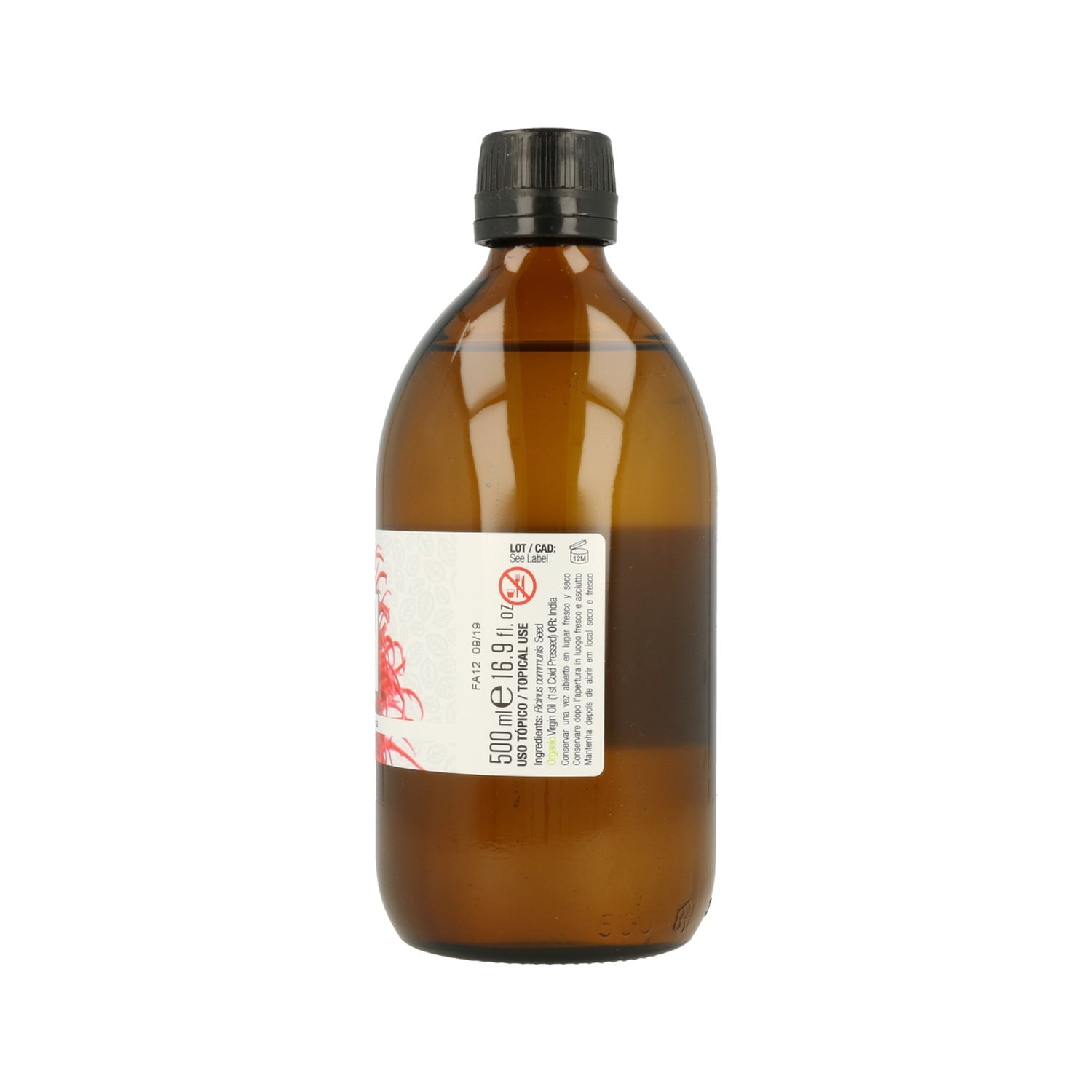 Terpenic Aceite Vegetal Virgen Ricino Bio 500ml