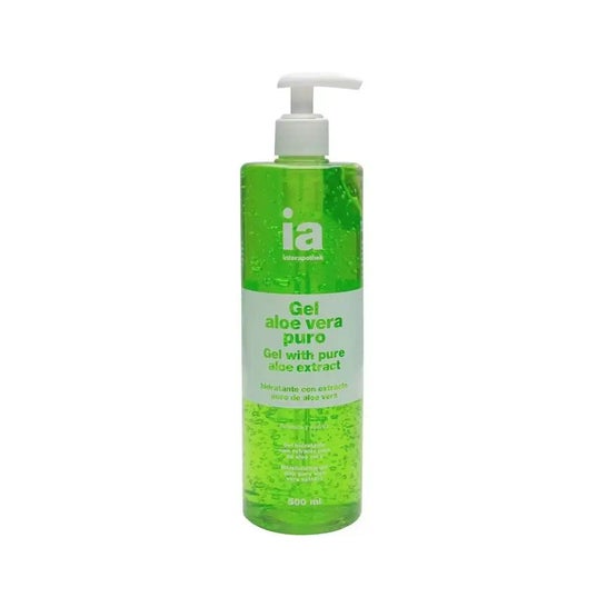 Interapothek gel hidratante puro aloe vera 500ml