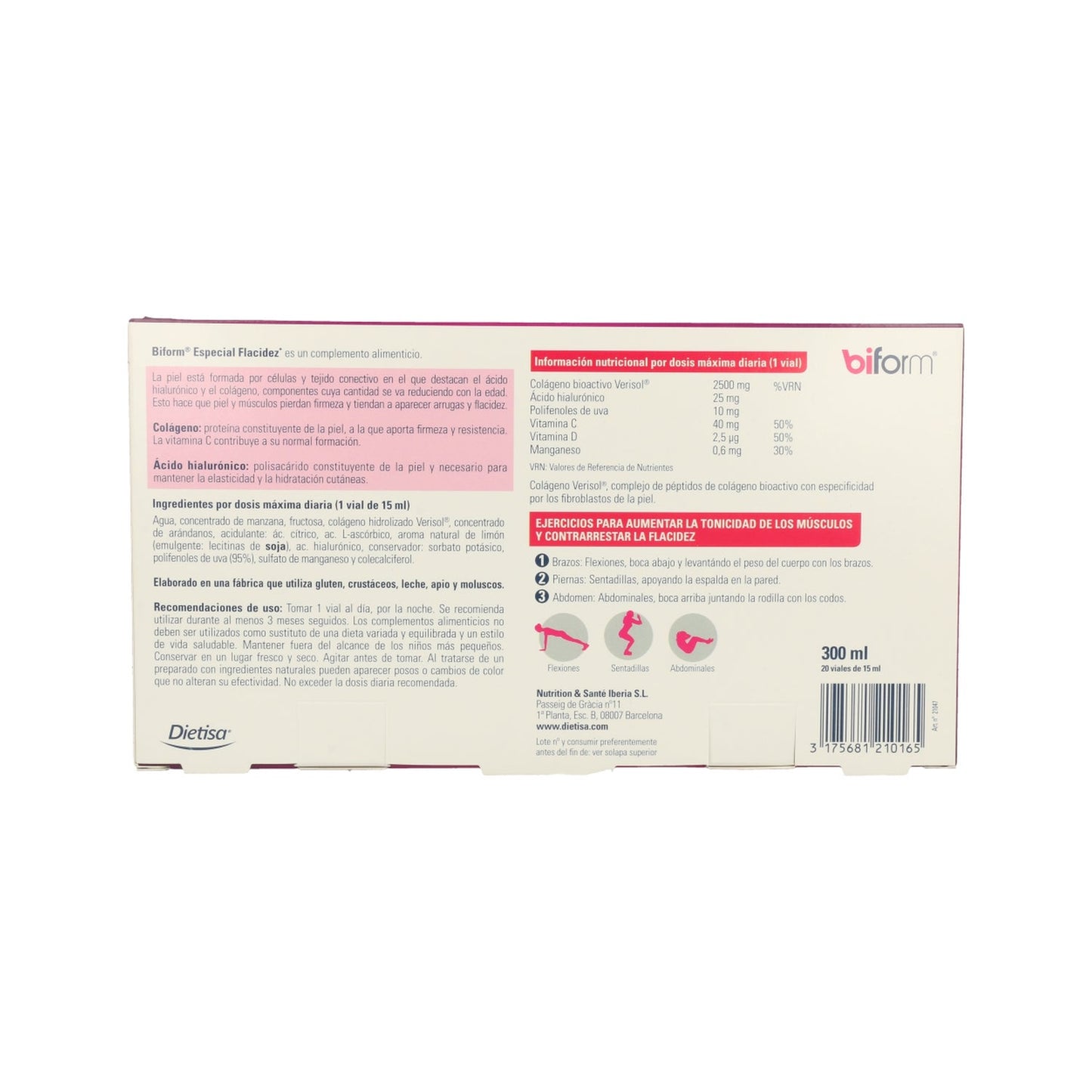 Biform Especial Flacidez 20 viales
