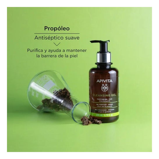 Apivita Gel Limpiador Piel Grasa 200ml