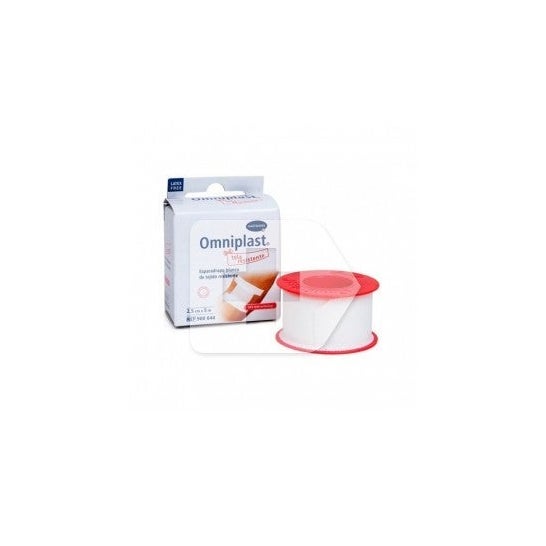Omniplast esparadrapo tejido resistente blanco 10m