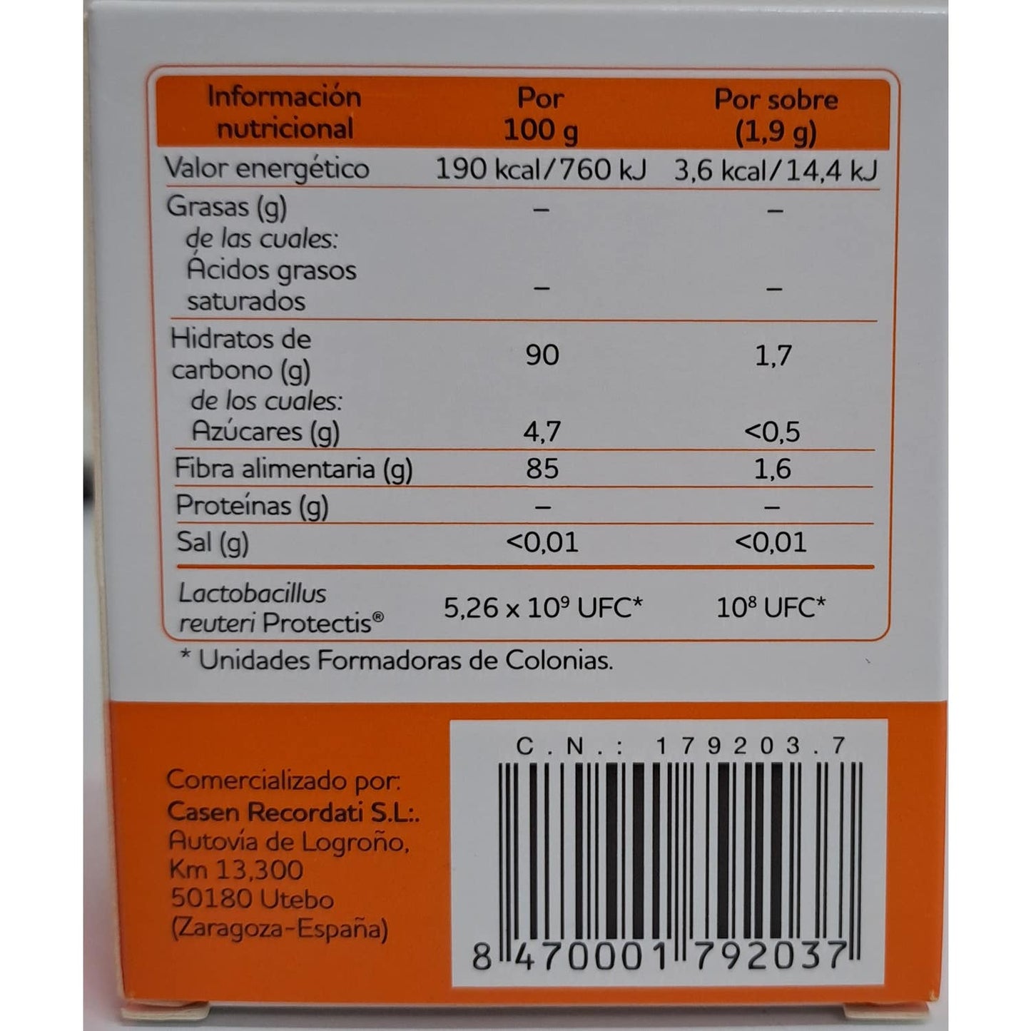 Casenbiotic 5 Sobres 4g