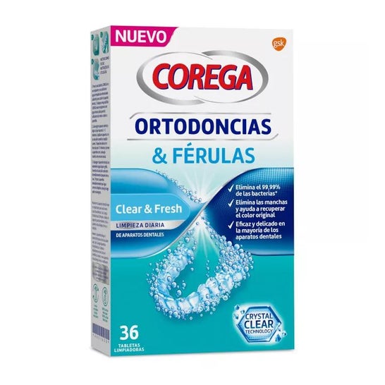 Corega Ortodoncias & Férulas 36uds