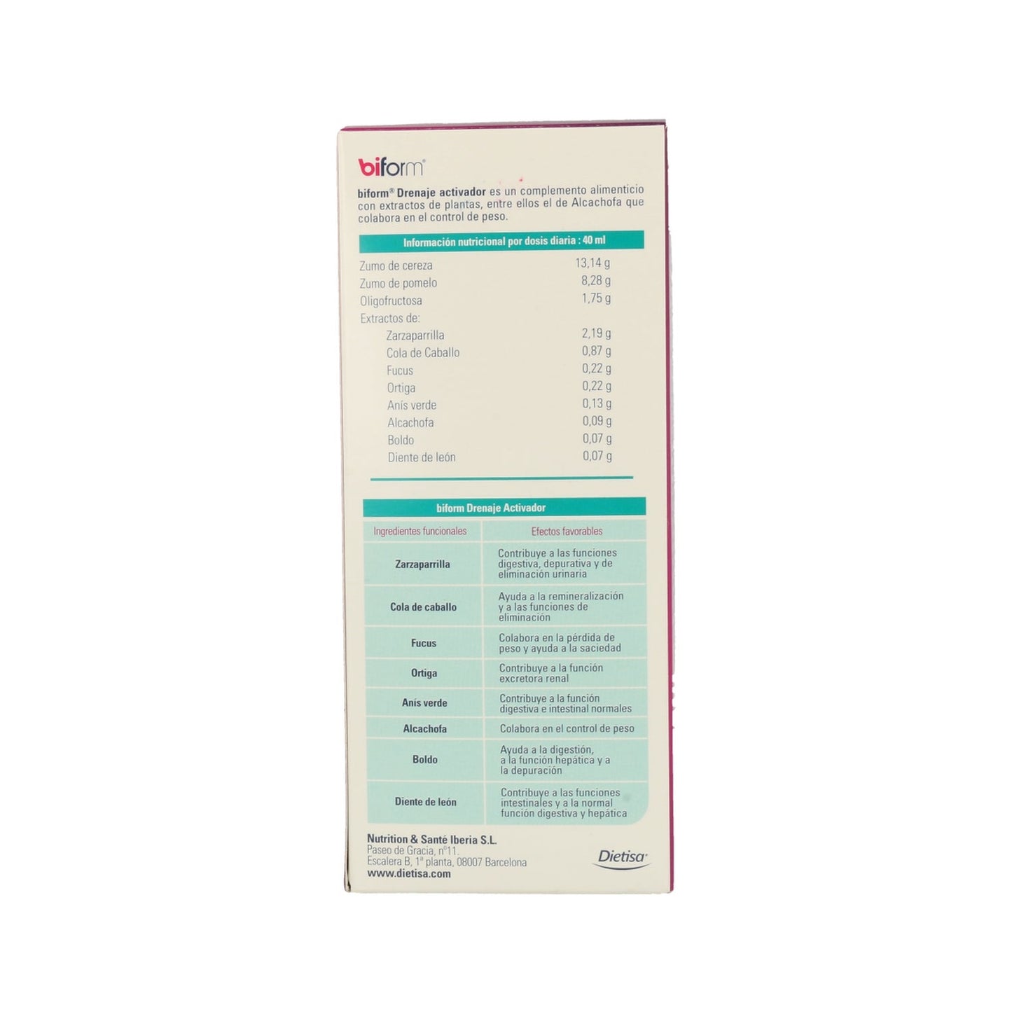 Biform Drenaje Activador 500ml