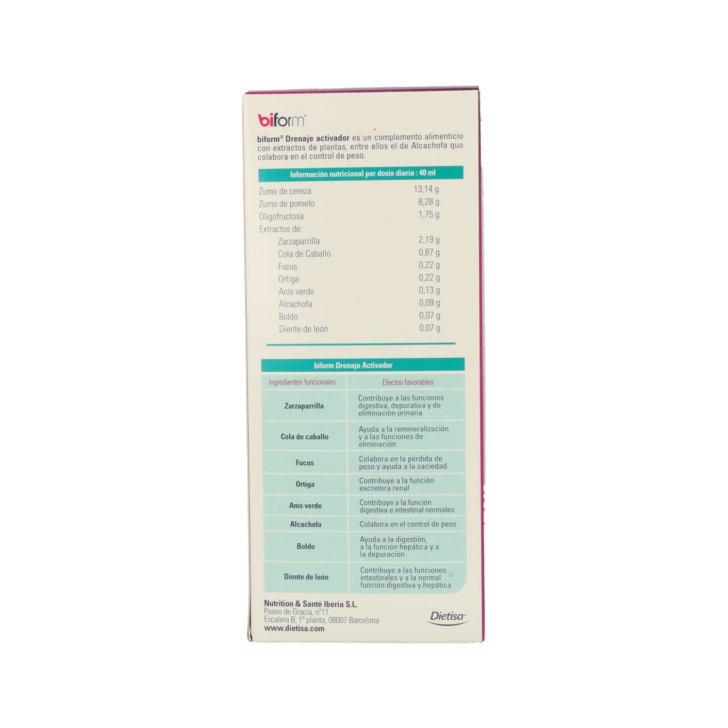 Biform Drenaje Activador 500ml