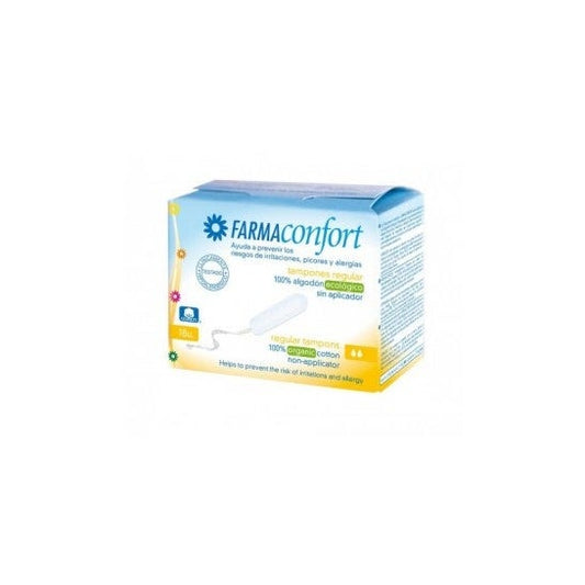 Farmaconfort Tampón Digital Algodón Regular 18u