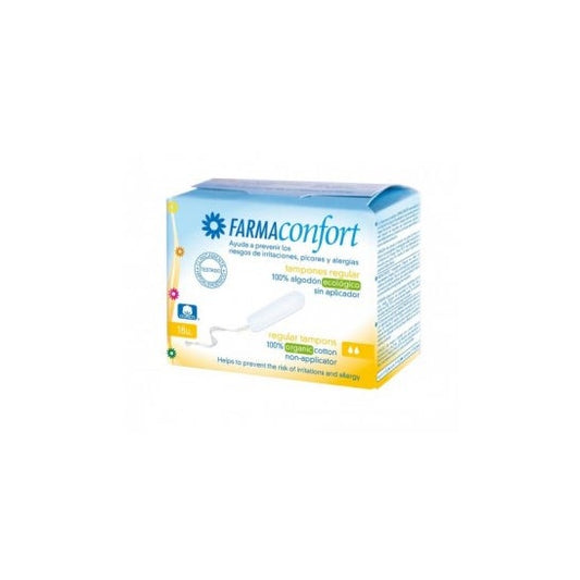 Farmaconfort Tampón Digital Algodón Regular 18u