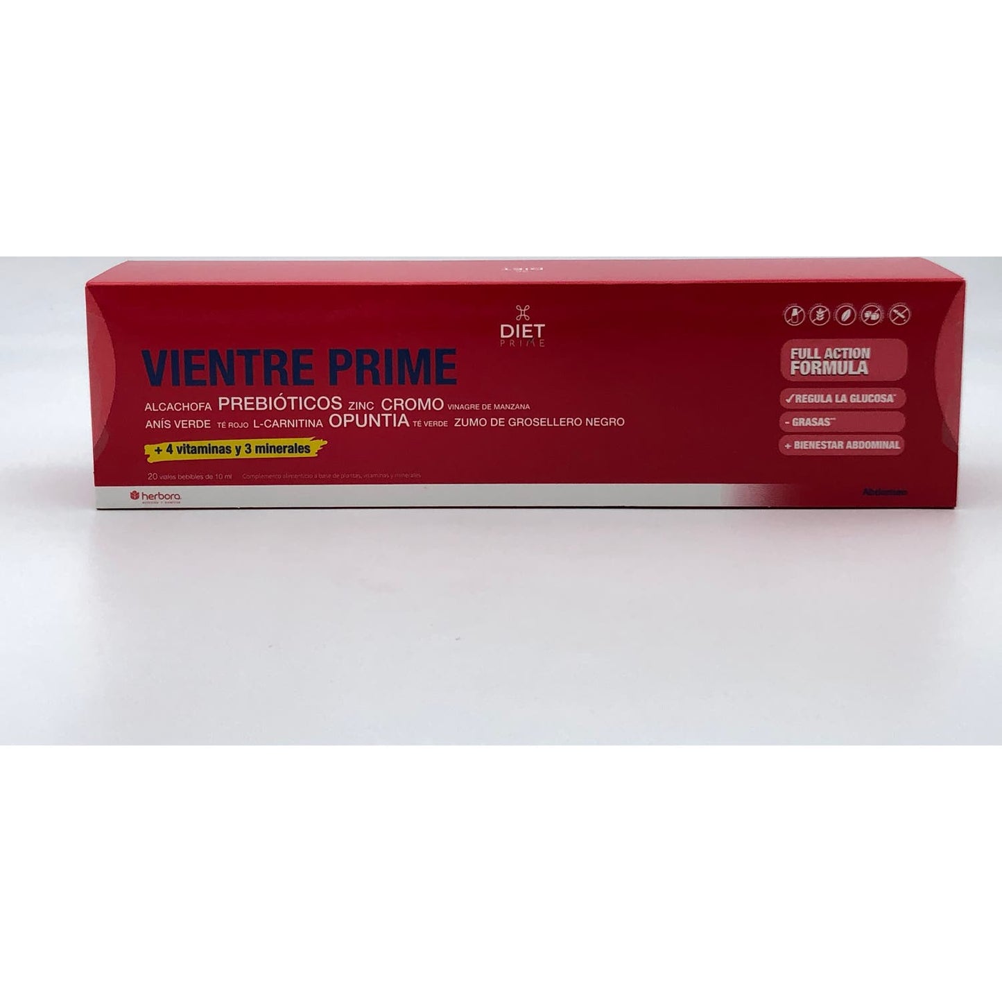 Herbora Vientre Plano Herbopuntia 20uds