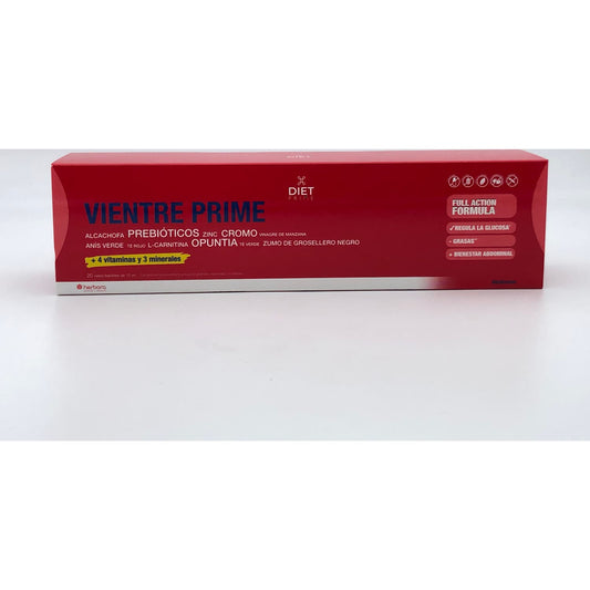 Herbora Vientre Plano Herbopuntia 20uds