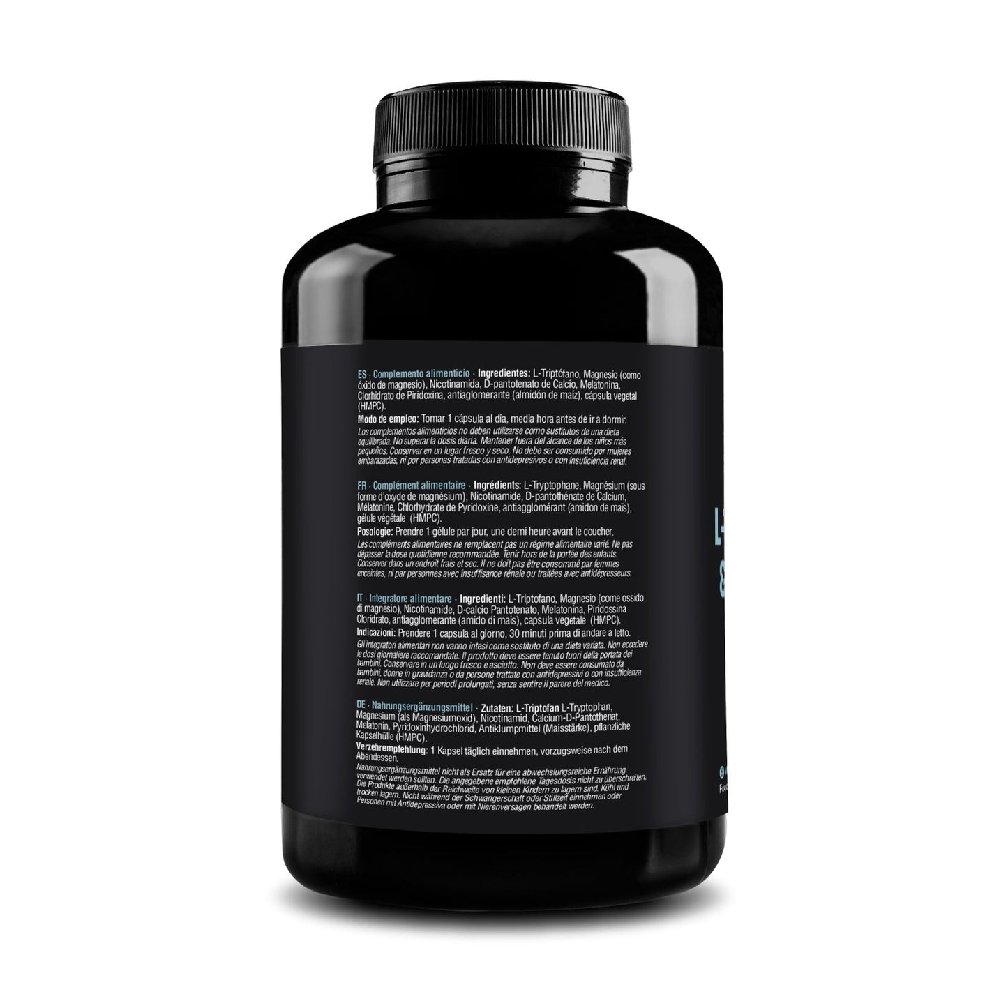 Zenement L-Triptófano Melatonina 180vcaps