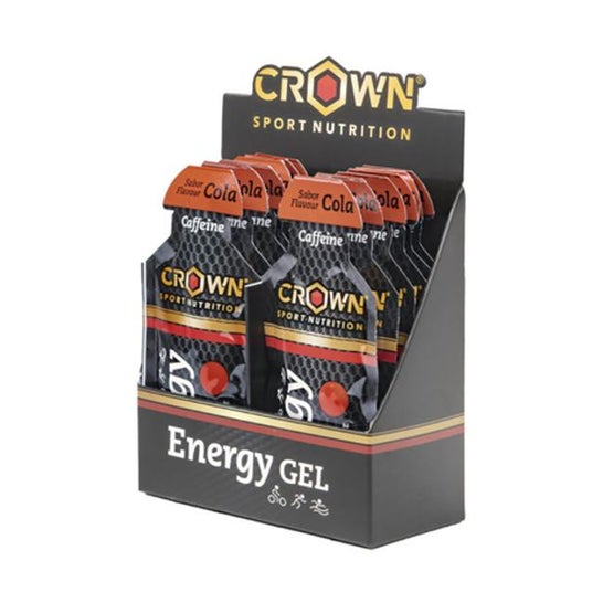 Crown Energy Gel Cola Cafeina 12x40g