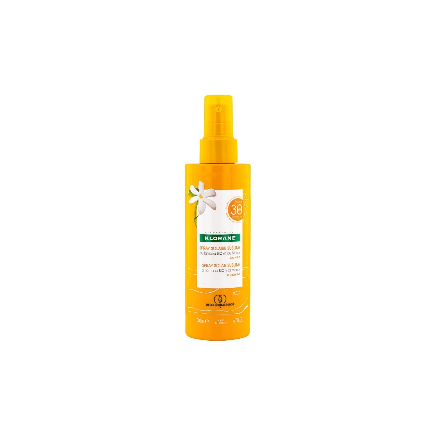 Klorane Spray Solar Sublime SPF30 200ml