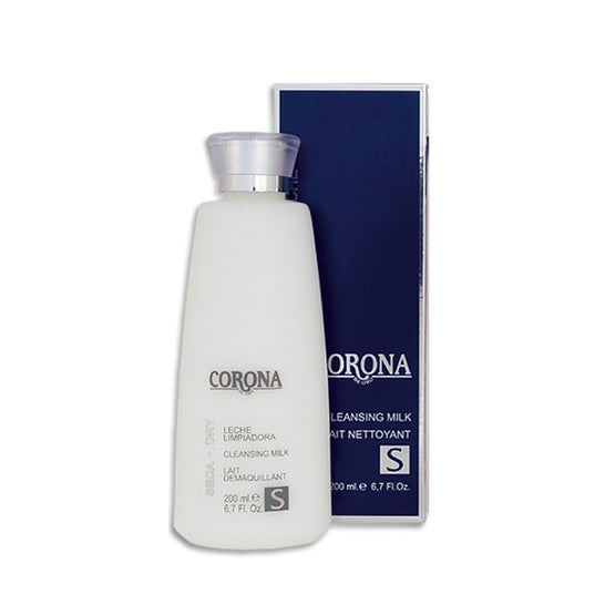 Corona de Oro Leche Limpiadora Facial Piel Seca 200 ml