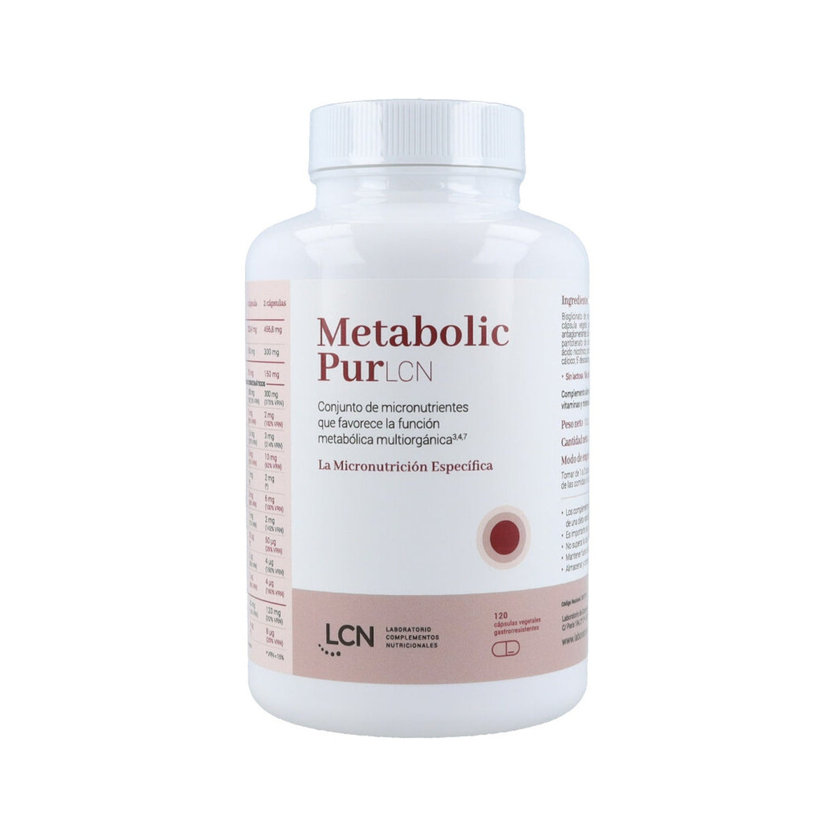 LCN Metabolic Pur 120caps