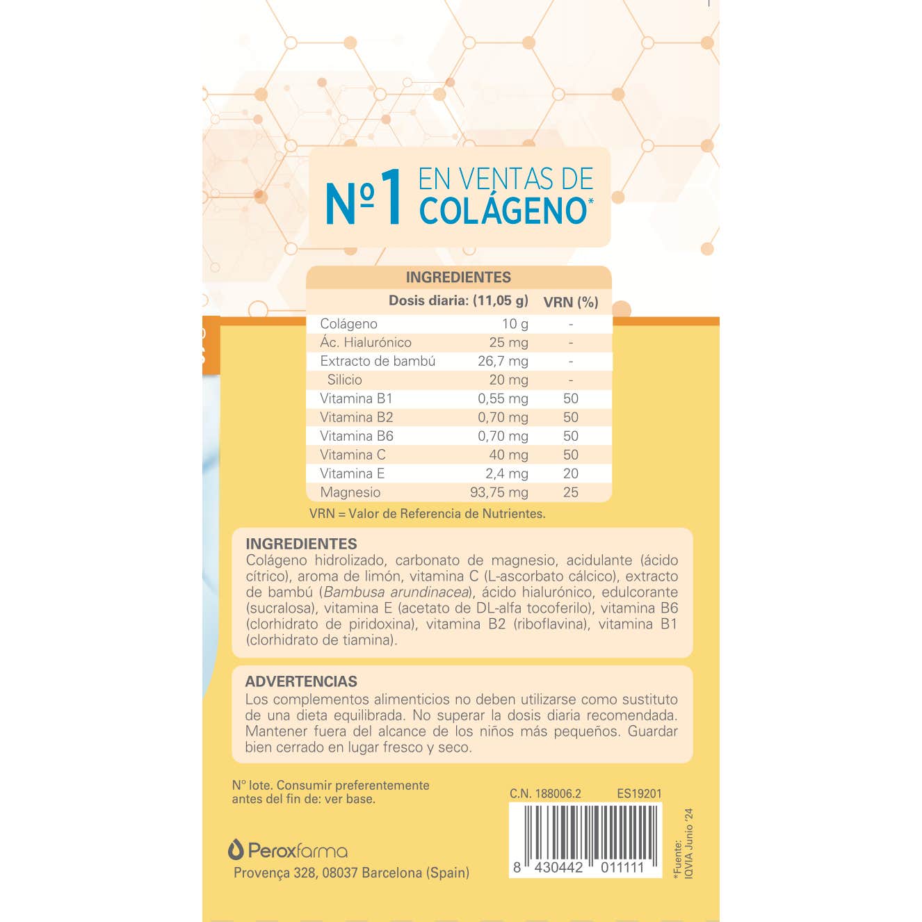 EpaPlus Arthicare Mantenimiento Colágeno + Silicio + Ácido Hialurónico + Magnesio Limón 2x334g