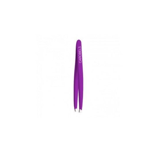 DepilSense Pinza Depilar Antideslizante Acero Violeta