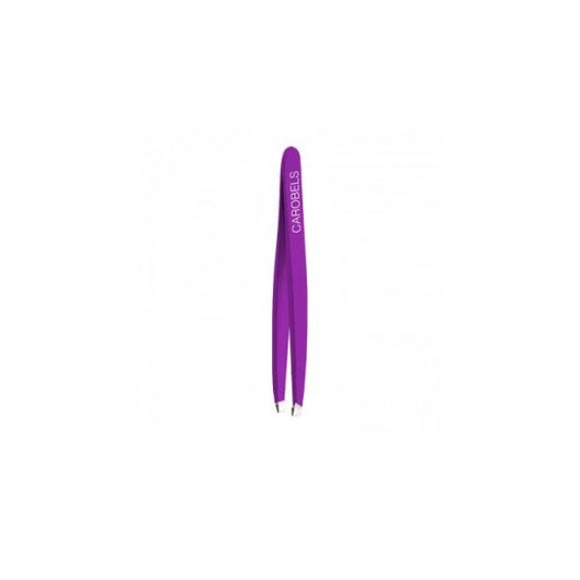 DepilSense Pinza Depilar Antideslizante Acero Violeta
