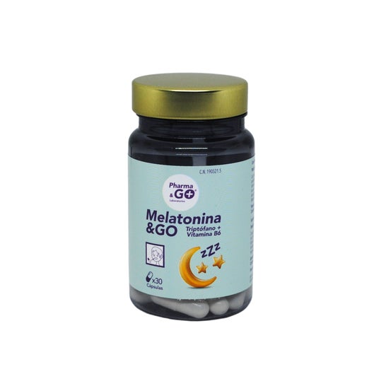 Pharma &go Melatonina + Triptófano + Vit. B6 30 caps