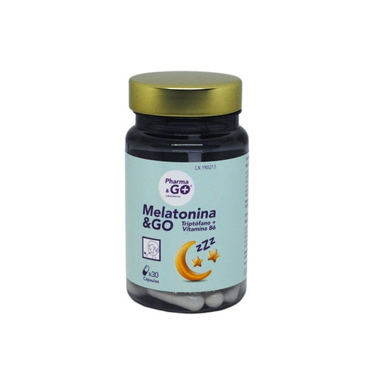 Pharma &go Melatonina + Triptófano + Vit. B6 30 caps