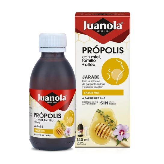 Juanola® Jarabe Própolis con Miel y Tomillo 125ml