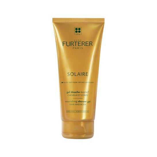 René Furterer Solaire Gel de Ducha Solar Nutritivo Cabello y Cuerpo 200 ml