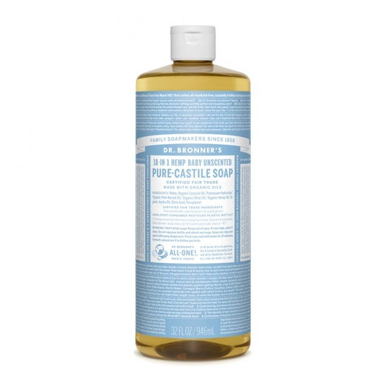 Dr. Bronner's Jabón Líquido Bebé Neutral 946ml