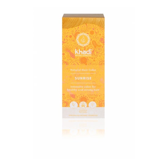 Khadi Tinte Amanecer Miel 100% Vegetal 100 g