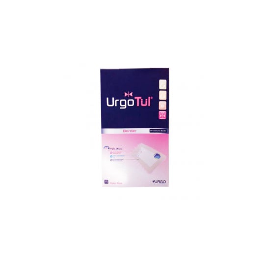 UrgoTul Absorb Border 10X25Cm 10uds