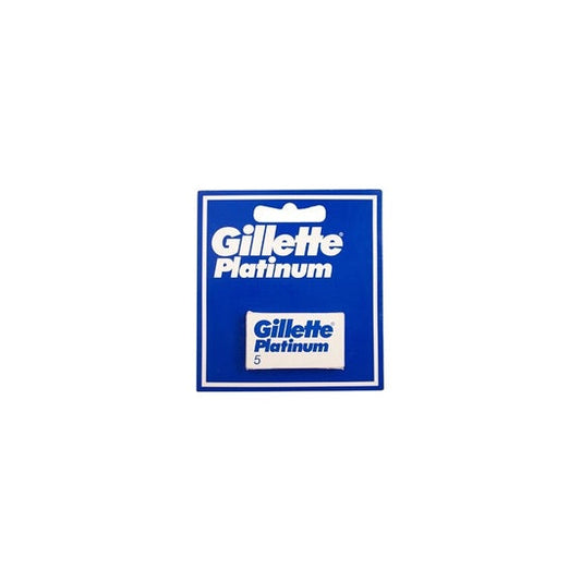 Gillette Platinum Super Hoja Afeitar 5 Unidades