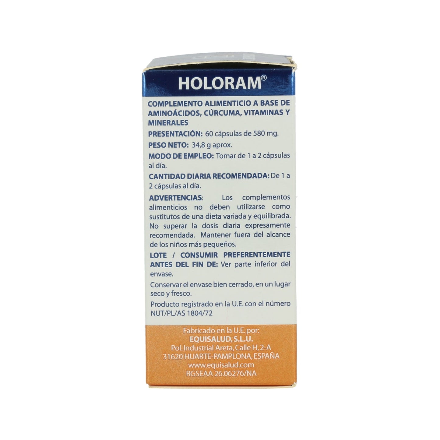 Equisalud Holoram Detox 60caps